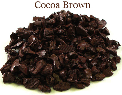 pic of cocoa brown rubber playground mulch